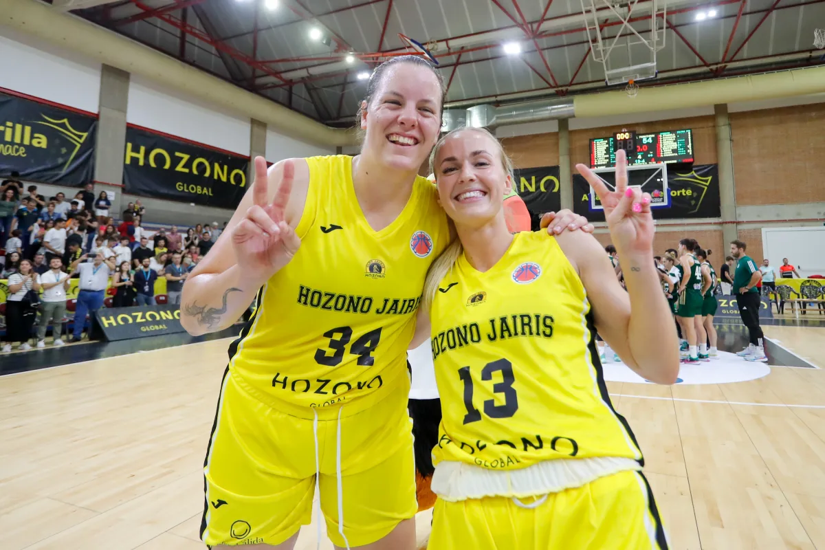 Hozono Global Jairis aplasta en su estreno en EuroCup 2 Massey y Holesinska